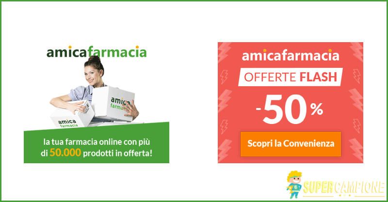 Offerte metà prezzo Amica Farmacia